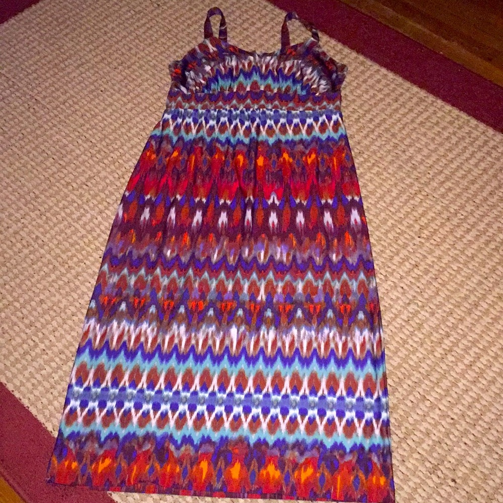 Muticolor Maxi Dress 2x